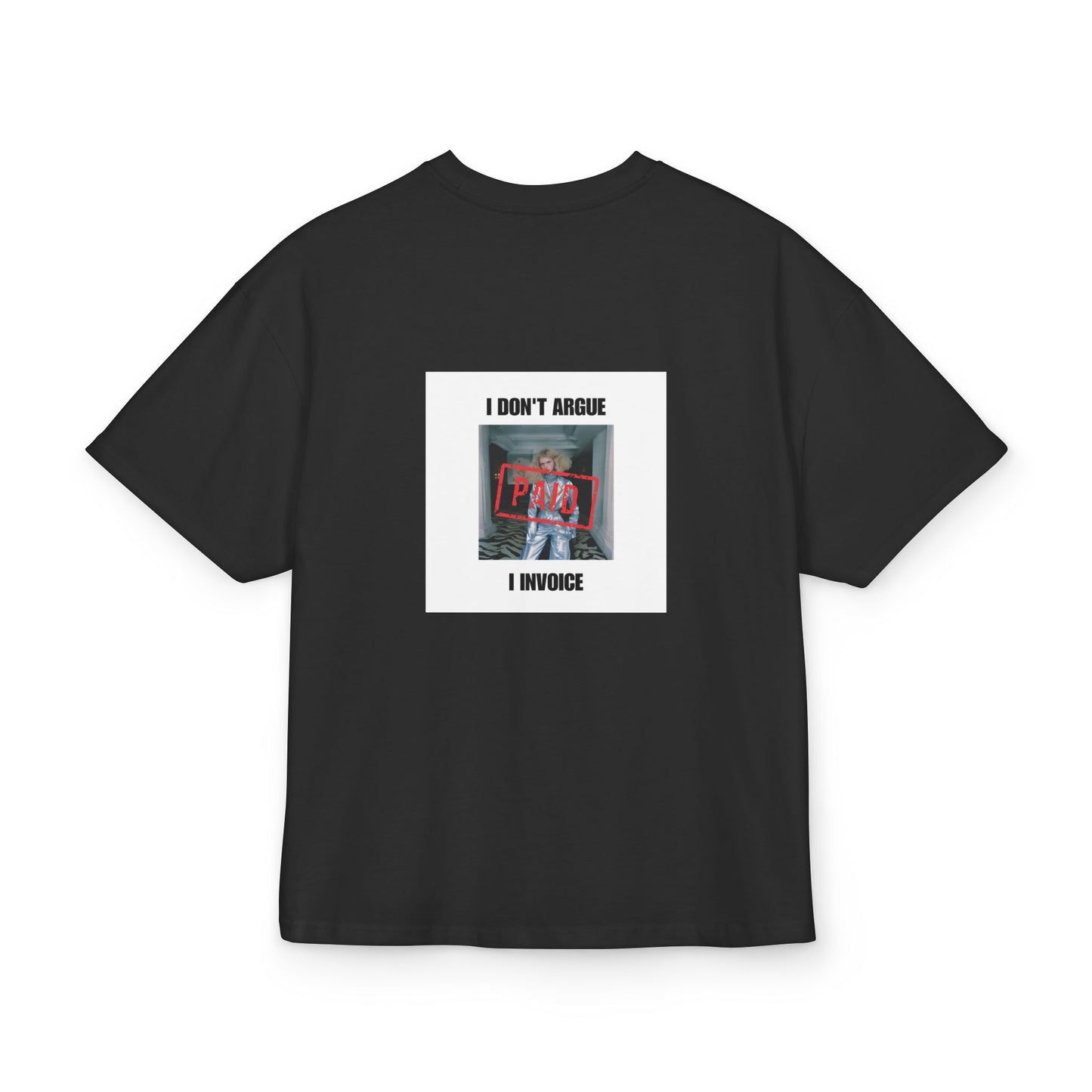 INVOICE Cotton T-shirt - Unisex