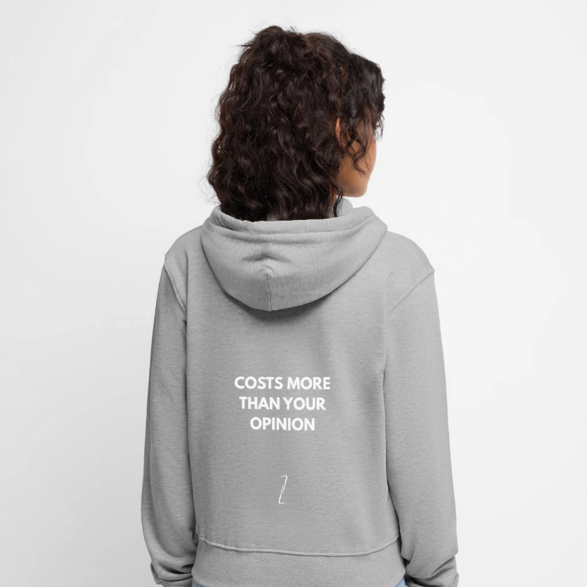 MORE THAN YOUR OPINION - heather grey
