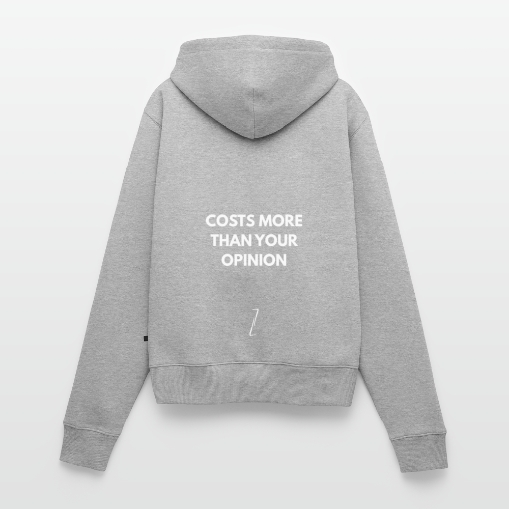 MORE THAN YOUR OPINION - heather grey