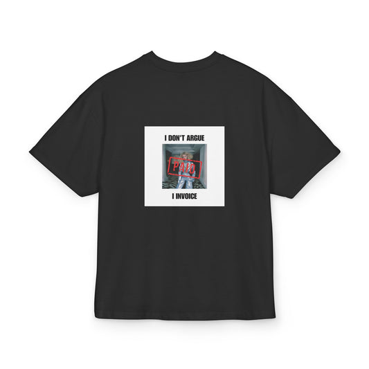 INVOICE Cotton T-shirt - Unisex